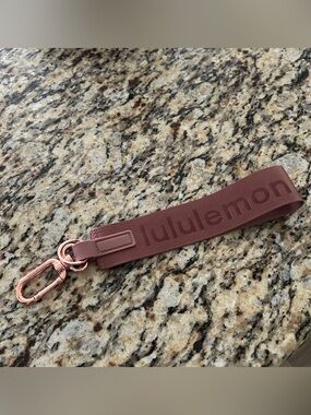 Lululemon Never Lost Keychain